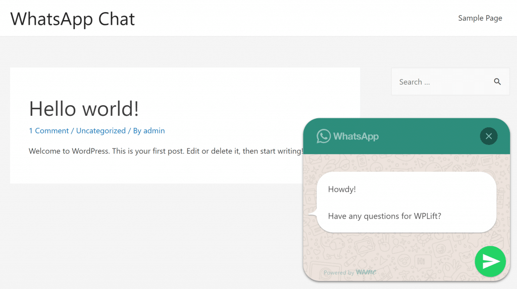 WordPress WhatsApp ve Telefon Eklentisi
